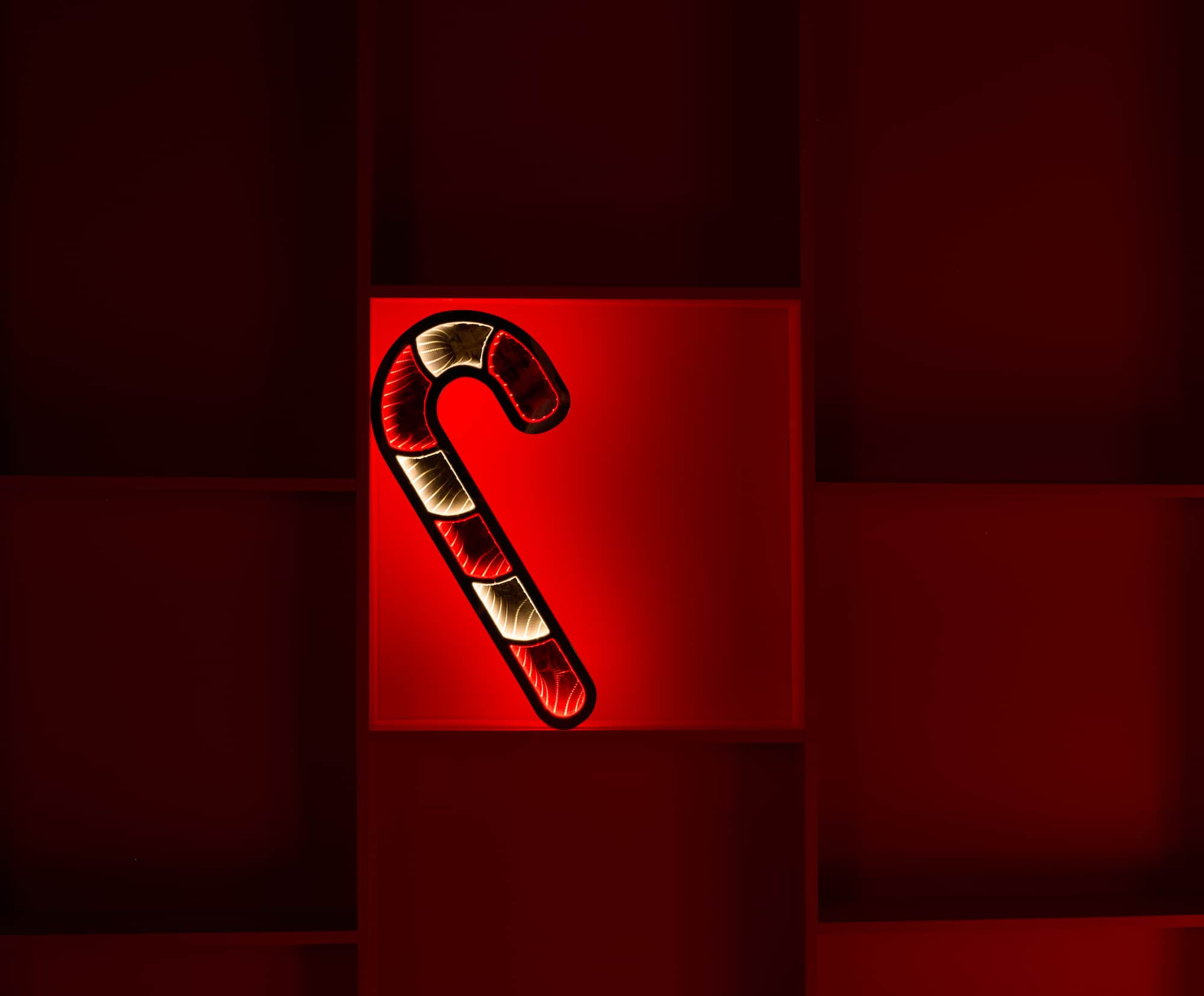 23.5" Holiday Candy Cane Ekko Light Display